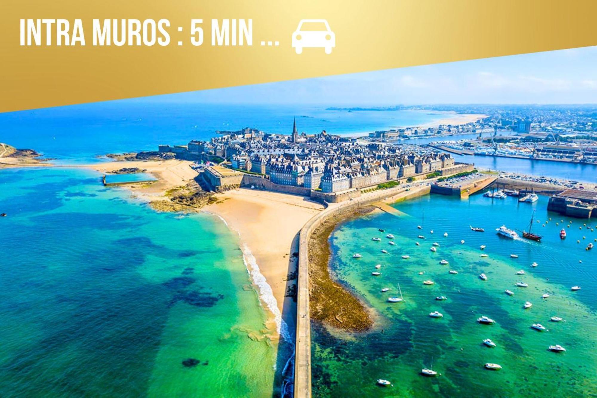 Layton - A 2 Min De La Plage, Du Sillon Et D'Intra Muros ! Saint-Malo Luaran gambar